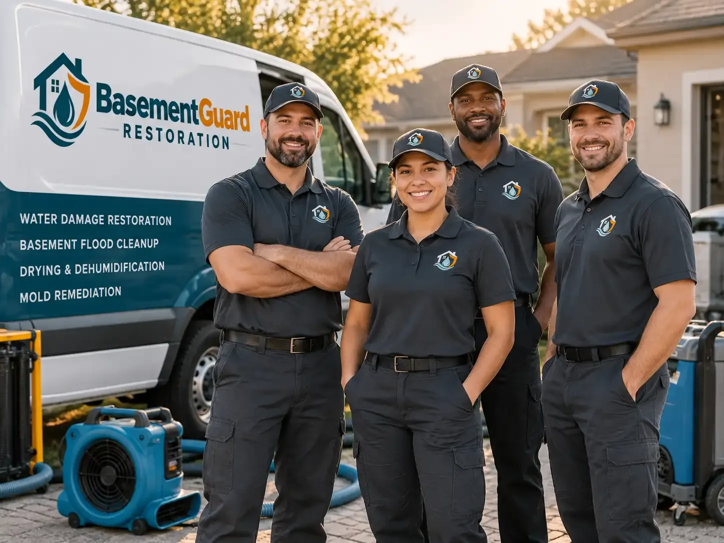 Basement Water Damage Restoration company in Henderson, MI